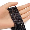 Natural Sapphire Beads Strands G-G204-A01-3.5mm-6