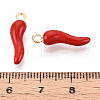 Alloy Enamel Pendants ENAM-N062-02G-3