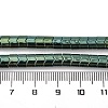 Electroplated Synthetic Non-magnetic Hematite Beads Strands G-Q174-01C-5
