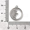 304 Stainless Steel Pendants STAS-C119-09P-3