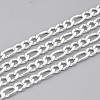 304 Stainless Steel Figaro Chains CHS-T002-05C-1