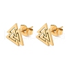 304 Stainless Steel Stud Earrings EJEW-K285-08G-1