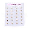 304 Stainless Steel Stud Earrings EJEW-H368-34B-G-3