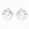 Non-Tarnish 201 Stainless Steel Pendants X-STAS-T044-196P-1