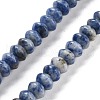Natural Blue Spot Jasper Beads Strands G-P559-A15-01-1