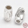 Fancy Cut Oval 925 Sterling Silver Beads STER-F012-16D-2