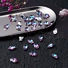 K9 Glass Rhinestone Pendants X-GLAA-TA001-004-6
