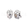 Tibetan Style Alloy European Beads TIBE-S314-100AS-RS-1