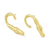 Brass Stud Earrings KK-K271-08MG-1