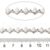 304 Stainless Steel Rhombus Link Chains CHS-C016-31P-2