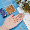 SUNNYCLUE 200Pcs Alloy Tube Bails FIND-SC0009-23G-3
