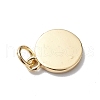 Brass Enamel Charms KK-E003-11G-2