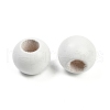 Spray Painted Wood Beads WOOD-F017-05C-2
