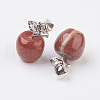 Natural Red Jasper Pendants X-G-G742-06P-2