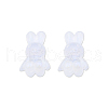 Transparent Acrylic Beads X-OACR-N008-172F-6