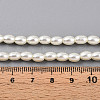 Baking Painted Pearlized Glass Pearl Bead Strands HY-T002-01C-02-4
