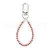 3Pcs 3 Colors Glass Seed Pendant Decorations HJEW-JM03053-4