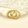 304 Stainless Steel Hoop Earrings for Women EJEW-M068-14G-06-2
