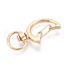Alloy Swivel Snap Hook Clasps PALLOY-T090-78KCG-2