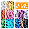 Anodized Aluminum Wire AW-BC0007-2.0mm-13-6