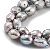 Dyed Natural Cultured Freshwater Pearl Beads Strands PEAR-P062-28D-4