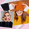 Gorgecraft 2 Pairs 2 Colors Cotton Lace Sleeves AJEW-GF0008-67-5