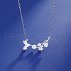Non-Tarnish 304 Stainless Steel Pendant Necklaces NJEW-H010-01P-5