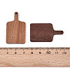 Walnut Wood Pendants WOOD-T032-25-3