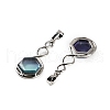 Natural Fluorite Pendants G-F777-05P-12-2
