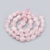 Natural Rose Quartz Beads Strands G-S331-8x10-017-2