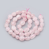 Natural Rose Quartz Beads Strands G-S331-8x10-017-2