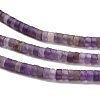 Natural Amethyst Beads Strands G-P575-B38-4x2mm-4