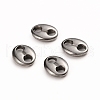 Tarnish Resistant 304 Stainless Steel Oval Links connectors STAS-I141-02P-1