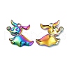 304 Stainless Steel Pendants STAS-Z041-28RC-1