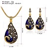 Alloy Rhinestone Jewelry Sets FS-WG746AE-03-2