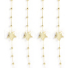 ABS Plastic Imitation Pearl Beaded Trim Garland Strand AJEW-CJ0006-01A-5