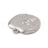 Non-Tarnish 304 Stainless Steel Pendants STAS-P316-03P-3