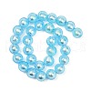 Handmade Silver Foil Glass Beads Strands FOIL-F002-01B-3