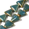 Handmade Porcelain Beads Strands PORC-P028-01A-2