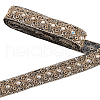 Ethnic Embroidered Polyester Sequins Trim Ribbon OCOR-WH0070-136C-1