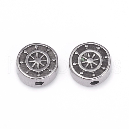 304 Stainless Steel Beads STAS-G220-06AS-1