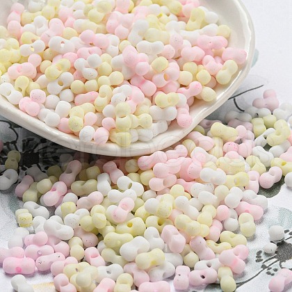 Macaron Color Opaque Frosted Glass Seed Beads SEED-K009-12B-13-1