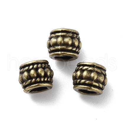 Tibetan Style Alloy Beads FIND-Q094-37AB-1