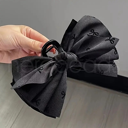 Cloth Claw Hair Clips PW-WGE05B9-02-1