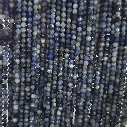 Natural Sodalite Beads Strands G-RM250104-A5-1