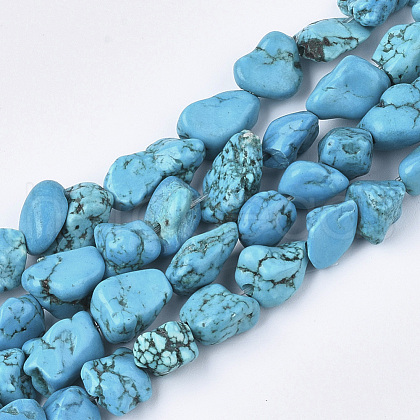 Synthetic Turquoise Beads Strands TURQ-S391-05-1