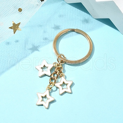 Star Alloy Enamel Keychain KEYC-YW00144-01-1