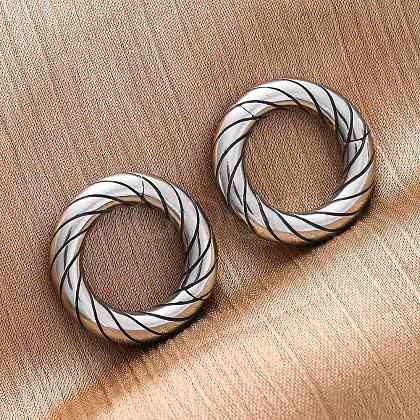 316 Stainless Steel Spring Gate Rings STAS-D303-11P-01-1