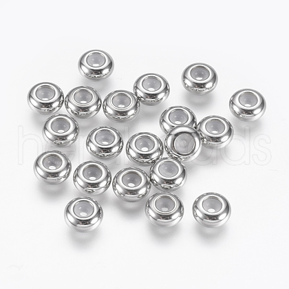 201 Stainless Steel Beads STAS-G142-7mm-P-1