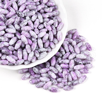 Baking Paint Glass Seed Beads SEED-N008-06E-1